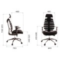 Компьютерное кресло Everprof Ergo Black Ткань Черный