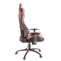 Кресло Everprof Lotus S10 Экокожа Черный/Красный